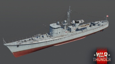 Type K-8 Class No.13 Kusentei (1942) WTWallpaper 004.jpg