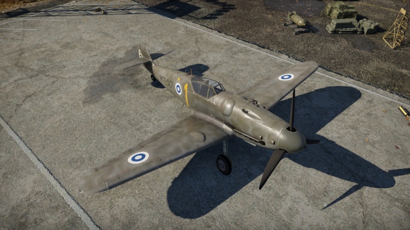 Bf 109 G-6 Erla (Sweden)
