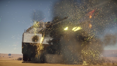 Landkreuzer P. 1000 Ratte Under Fire.jpg