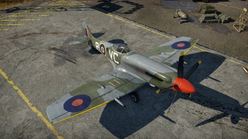 Prendergast's Spitfire FR Mk XIVe