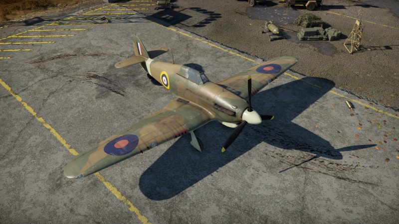 Hurricane Mk IIB/Trop