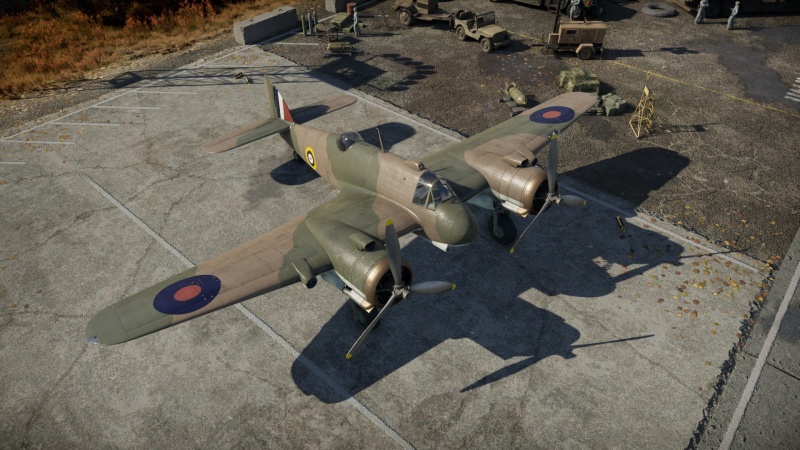 Beaufighter Mk I (40-mm)